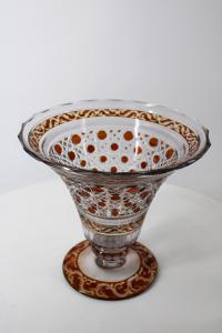 VASO IN CRISTALLO BOEMIA